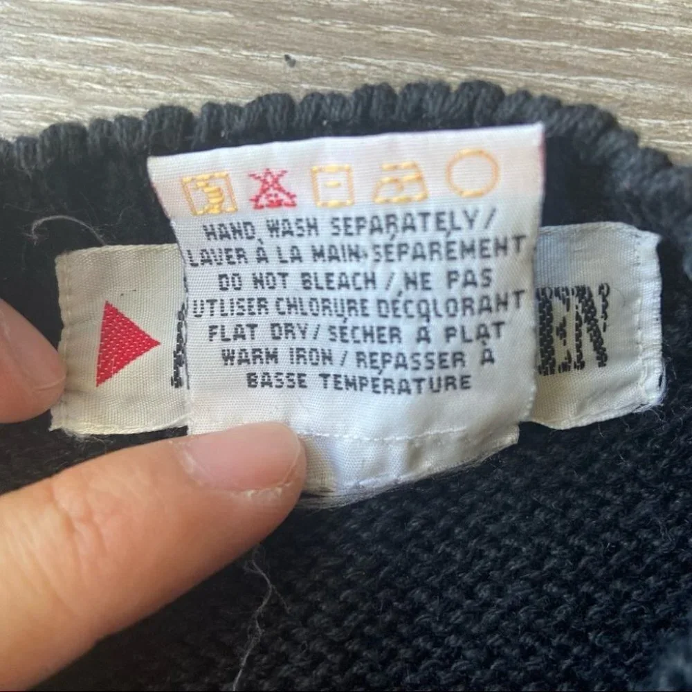 Vintage  Almost Heaven Hand Made Patchwork Embroidery Sweater - Picture 11 of 16